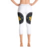 Low Life & Misfit Capri Leggings Yellow & Brown - Image 2