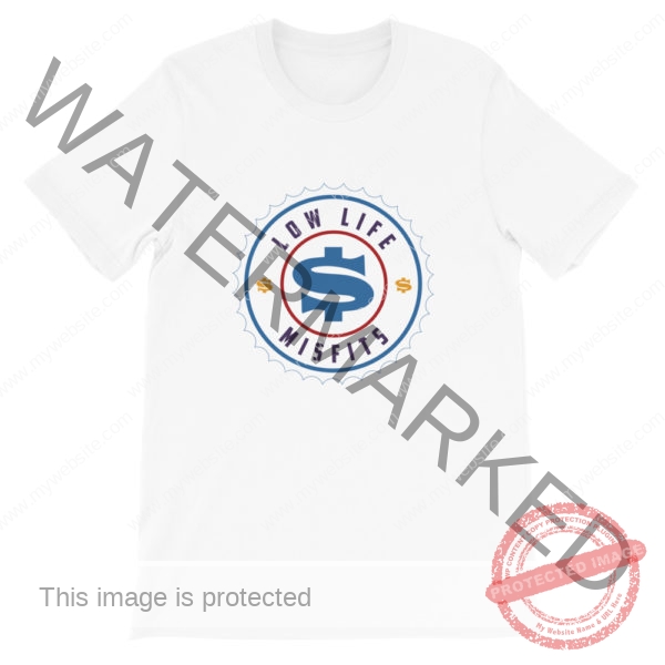Sky Blue Low Life Short-Sleeve T-Shirt